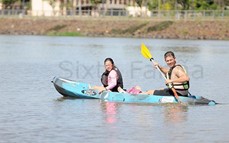 Canotaje para adultos en el Balneario El Brete de Posadas
