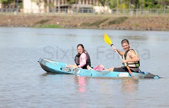 Canotaje para adultos en el Balneario El Brete de Posadas