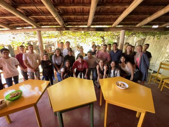 Residentes del albergue universitario de Miguel Lanús fueron beneficiados por el IPLyC