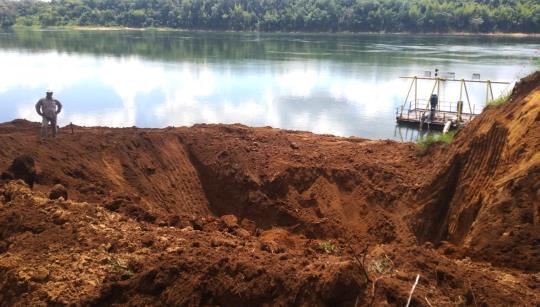 Con apoyo de la EBY se puso en marcha la construcción de una nueva toma de agua en Puerto Rico