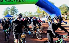 Yacyretá acompañó la segunda edición de Cicloturismo en San Pedro