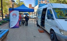Durante enero atenderá un centro móvil de documentación rápida en la Plaza 9 de Julio
